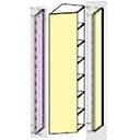 COMPONGO RIGHT END UNIT 41*55*245 /ХОЛБОГЧГҮЙ+НАРИЙН ХАЖУУ БЭЙЖ ЛАК/