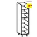 TALL UNIT OPEN СААРАЛ 30*32*204