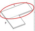 COMPONGO WARDROBE CORNER SHELF L115