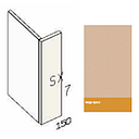 WALL UNIT INFILL BEIGE OPACO 15*96  L  SIDE