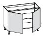 PIANA TALL UNIT WHITE 90*56.3*72 