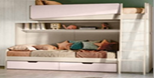 MULTIFUNCTIONAL BED WITH WHEELS