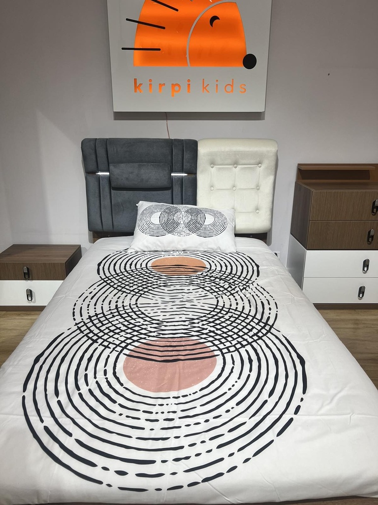 Bedding (120*200) 5хос цагаан даавуун бөөрөнхий KIRPI