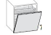 LINOSA LIGHT DOOR FOR DISH WASHER 45*72