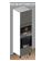 LINOSA DARK TALL UNIT FOR OVEN AND MICROWAVE DX 60*56.3*228