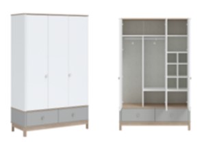 WARDROBE 3 DOORS
