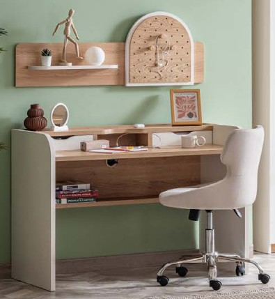 WORKING DESK WITH SHELF