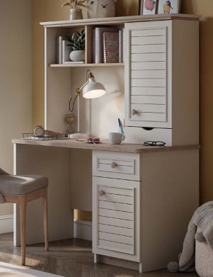 WORKING DESK WITH SHELF