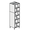 [2XMCB292 3XCT00000700056 3XCT00000700093 3XMAC0002800179 3XMAC0002800180 3XMCB0C29200022 3XMCB0C29200023 3XCT00000700067 3XMAC0002800200 END TALL UNIT ROVERE DECAPATO] ELBA WHITE/BEIGE 60(30+30)*56.3*204