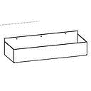 [2XAC38 3YACC00924 ELBA FLOWER HOLDER] ELBA BEIGE BLACK METAL L60