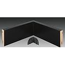 [2XL913 CORNER FOR PLINTH PIANA] PIANA TALL UNIT NERO H12 БУЛАН