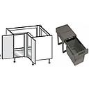 [2XMBA168 3XMBA0C16800137 3ELAC20098 CORNER SINK BASE UNIT 2D WITH BIN] TROPEA BIANCO 94*94*56.3*72