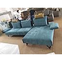 [F9508-EMERALD RIGHT SOFA 3 SEAT+CHAISE] SOFA RIGHT 3 SEAT+ CHAISE