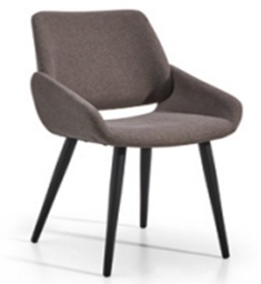 [F371P/Y COFFEE] DINING CHAIR