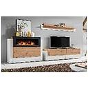 [ASW QN QUEEN WHITE ARTISAN WITH BIO FUEL] TV UNIT 290*150*45
