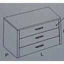 [2COA021 2QA3AC034-25 INTERNAL DRAWER 3D] COMPONGO INTERNAL DRAWER 3D L60