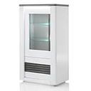 [2099901426116 VERTIGO WINE CABINET 1D GREY] WINE CABINET 1D GREY 