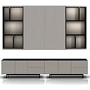 [BF-TG2997A BF-TY2997A WALNUT] LIVING UNIT 