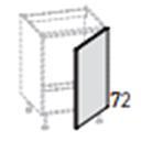 [2DN015-H007 SINK BASE UNIT 100A] BASE UNIT УГААЛТУУРЫН 60*57*72