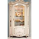 [ELISA WHITE CORNER CABINET] CORNER CABINET