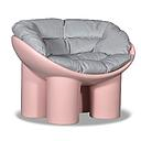 [BD-S5371-PINK SINGLE CHAIR] SINGLE CHAIR