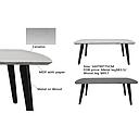[PL-581DT-GREY-180 DINING TABLE] DINING TABLE - 180