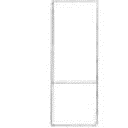 [8010EX8403] ХААЛГА MAYA ЦАГААН ХӨРГӨГЧ R 60*228