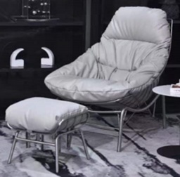 [HZ136] SOFA CHAIR WITH OTTOMAN
