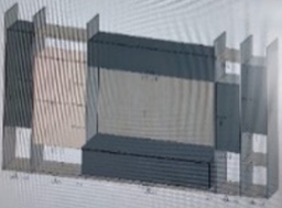 [TV UNIT /PARETE ATTREZZATA/] TV UNIT