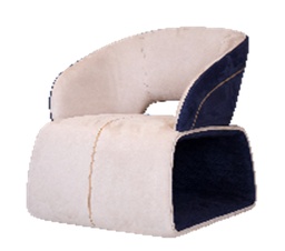 [TM-YA06 WHITE] SOFA CHAIR B