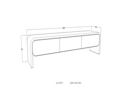 [VL197071-W K2] TV UNIT