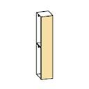[2QG3BT010 BEIGE MATT] COMPONGO WARDROBE 1D 60 BEIGE