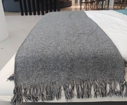 [BAM-19A SCARF] Bedding Scarf Саарал нэхмэл цацаг