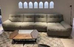 [F9759 RIGHT] CORNER SOFA