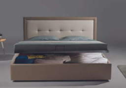 [CHLOE BED 1600*2000] BED WITH BOX 1600*2000