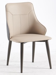 [PL7061-KHAKI] DINING CHAIR