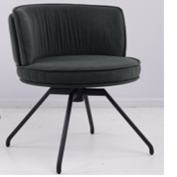 [HD-3126B GREEN] DINING CHAIR