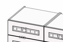 [2XMCB056 3XMCB0A05600437] ELBA WHITE UPPER UNIT FOR TALL UNIT 60*56.3*24
