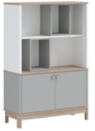[BONO GREY BOOKSHELF] BOOKSHELF
