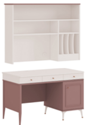 [DREAM WORKING DESK WITH UPPER PART] WORKING DESK