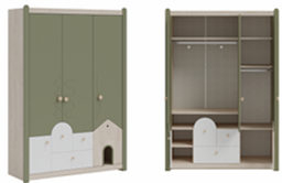 [JOY WARDROBE 3 DOOR] WARDROBE 3 DOOR