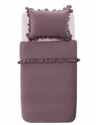 [DREAM BED LINEN SET] Bedding (120*200) 3хос үзмэн ягаан даавуун New joy