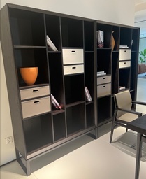 [BF-SG2759B WALNUT] BOOKSHELF