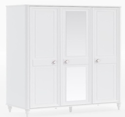 [PERLA WARDROBE 3 DOORS] WARDROBE 3 DOORS
