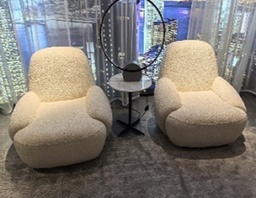 [BS115 WHITE] SOFA CHAIR