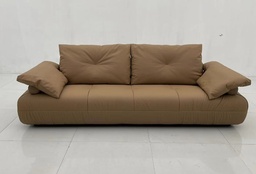 [W6007-1800 BROWN] SOFA 2 SEAT
