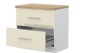 [R-80-2MZ/3 SINK BASE UNIT WITH 2 DRAWERS] MODERN BEIGE KITCHEN 80*87*58