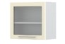 [V5-60-1KS/3 WALL UNIT WITH GLASS DOOR] MODERN BEIGE KITCHEN 60*55*32