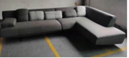 [AD-S633-BZ RIGHT] CORNER SOFA
